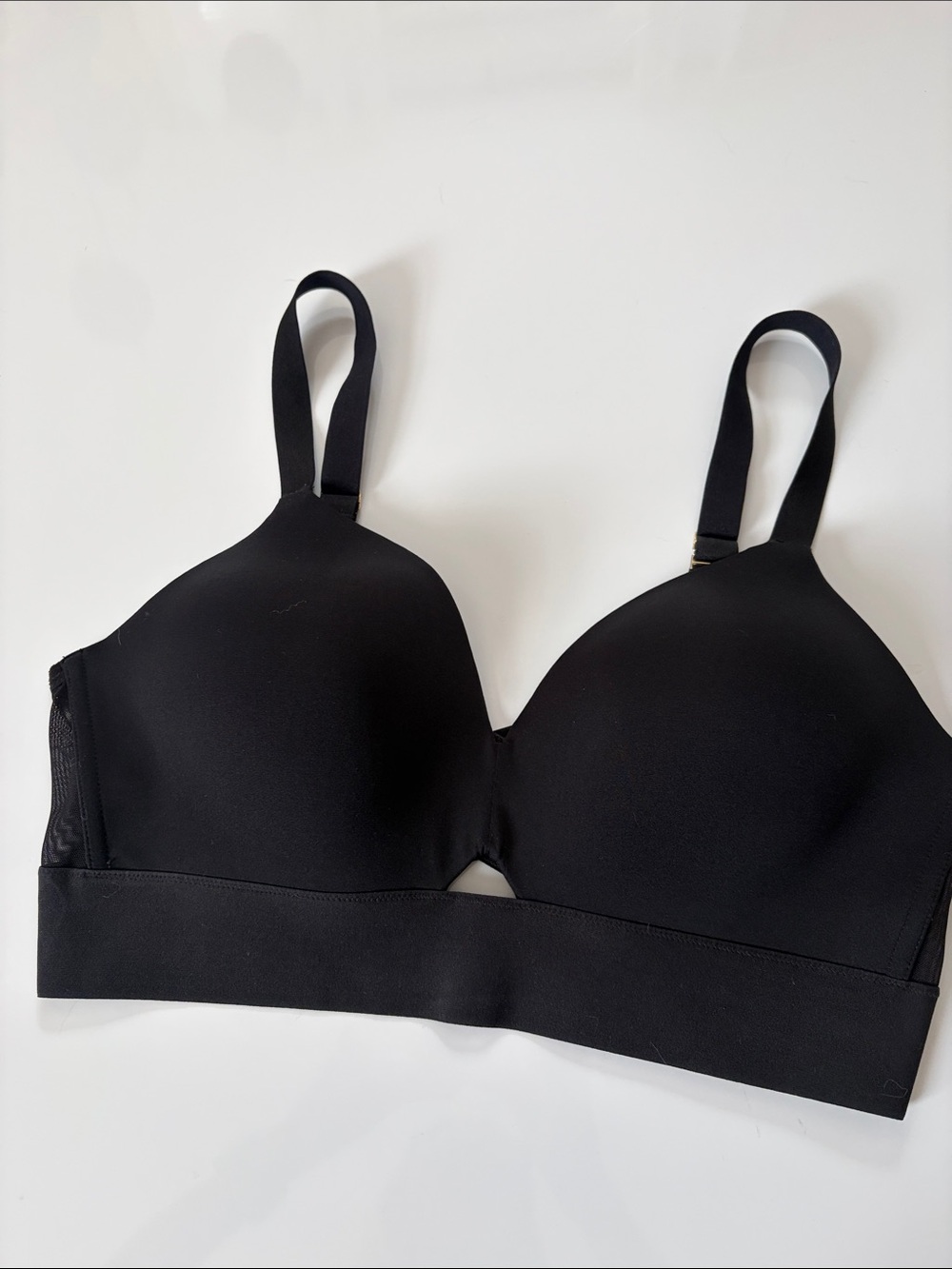 SPANX Black Seamless T-Shirt Bra